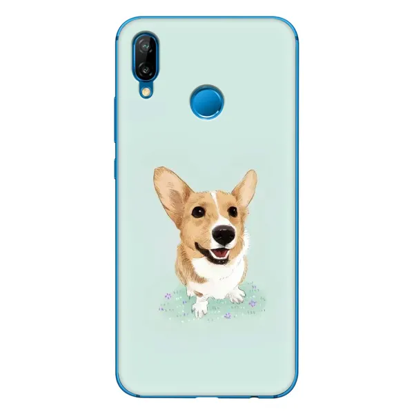 Чехол с принтом «Корги» для Huawei P20 Lite (2019)