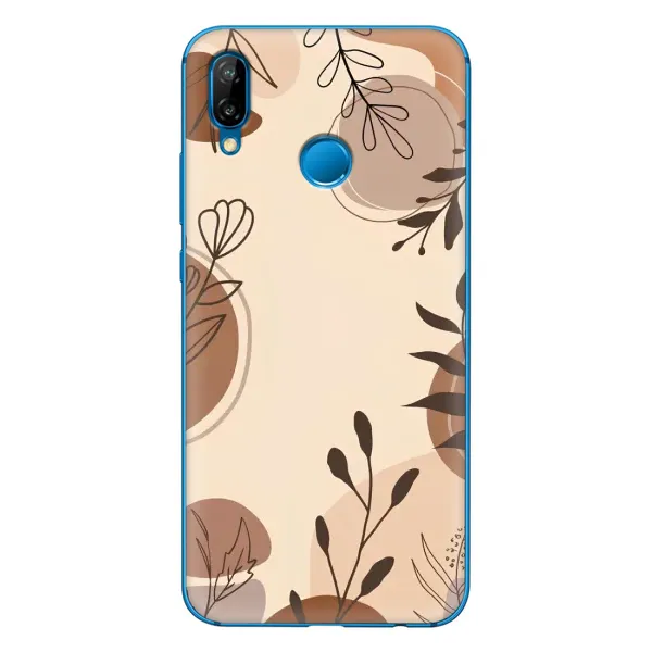 Чохол з принтом «Коричневі квіти» для Huawei P20 Lite (2019) Чохол з принтом «Коричневі квіти» для Huawei P20 Lite (2019)