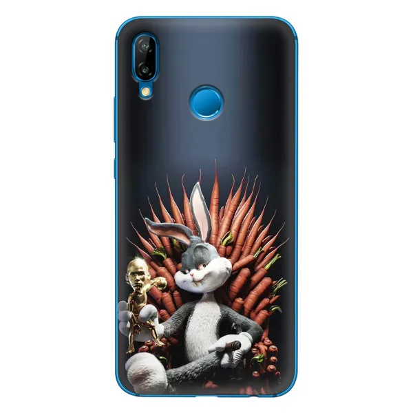 Чехол с принтом «Король Кролик» для Huawei P20 Lite (2019)