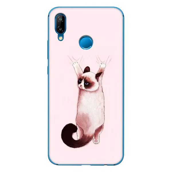 Чехол с принтом «Котик падает» для Huawei P20 Lite (2019) Чехол с принтом «Котик падает» для Huawei P20 Lite (2019)