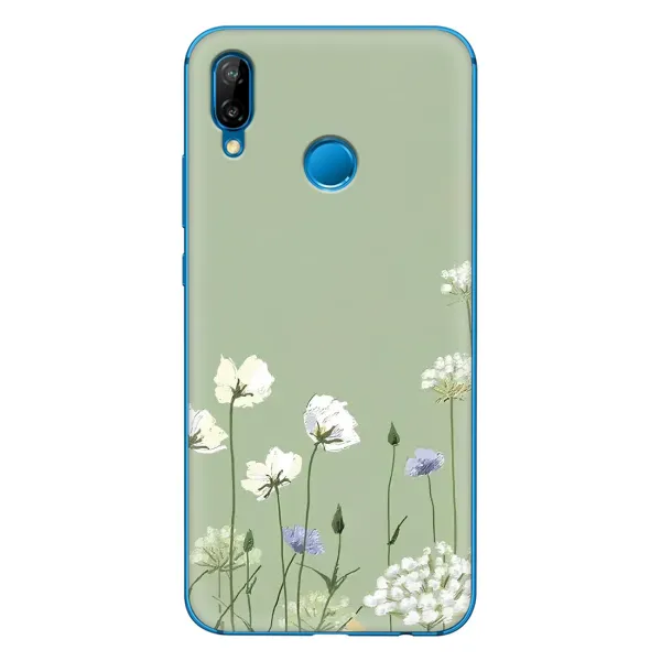 Чохол з принтом «Квіти на зеленому» для Huawei P20 Lite (2019) Чохол з принтом «Квіти на зеленому» для Huawei P20 Lite (2019)