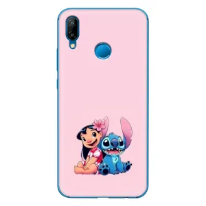 Чехол с принтом Стич на Huawei P20 Lite (2019) (Лило и Стич)