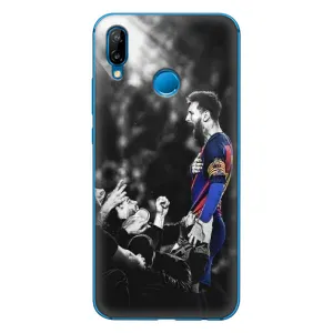 Чехлы Месси для Huawei P20 Lite (2019) (AlphaPrint) (Lionel Messi)