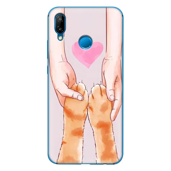 Чехол с принтом «Любовь к котикам» для Huawei P20 Lite (2019) Чехол с принтом «Любовь к котикам» для Huawei P20 Lite (2019)