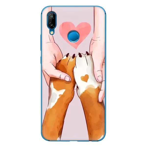 Чехол с принтом «Любовь к собакам» для Huawei P20 Lite (2019)