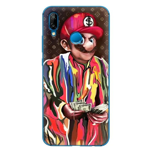 Чехол с принтом «Mario LV» для Huawei P20 Lite (2019)