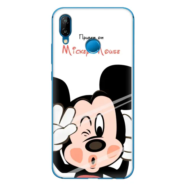 Чохол з принтом «Маус Міккі» для Huawei P20 Lite (2019) Чохол з принтом «Маус Міккі» для Huawei P20 Lite (2019)