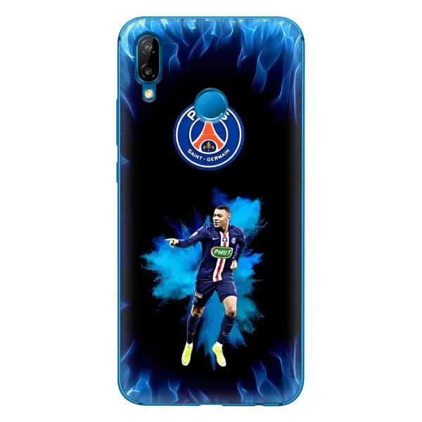Чохол з принтом «Мбаппе у вогні» для Huawei P20 Lite (2019)