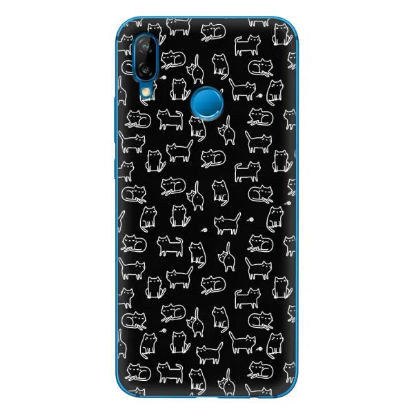 Чехол с принтом «Меленькие котики» для Huawei P20 Lite (2019) Чехол с принтом «Меленькие котики» для Huawei P20 Lite (2019)