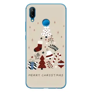 Різдвяні Чохли для Huawei P20 Lite (2019) (VPrint) (Merry Christmas)
