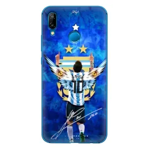 Чехлы Месси для Huawei P20 Lite (2019) (AlphaPrint) (Месси Аргентина)