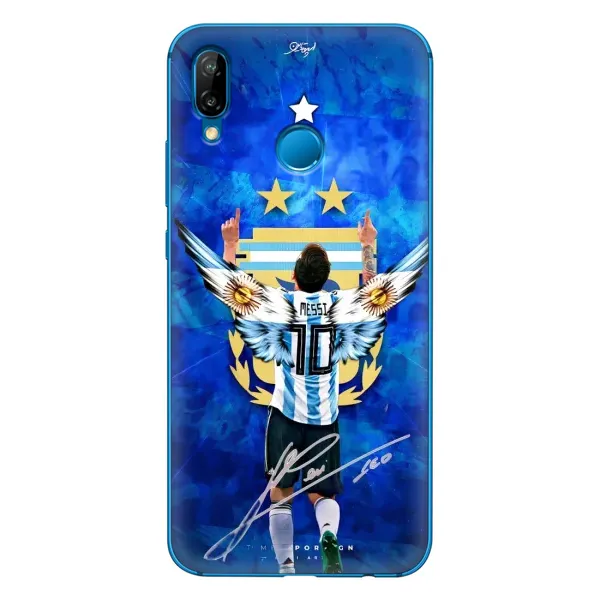 Чохол з принтом «Мессі Аргентина» для Huawei P20 Lite (2019) Чохол з принтом «Мессі Аргентина» для Huawei P20 Lite (2019)