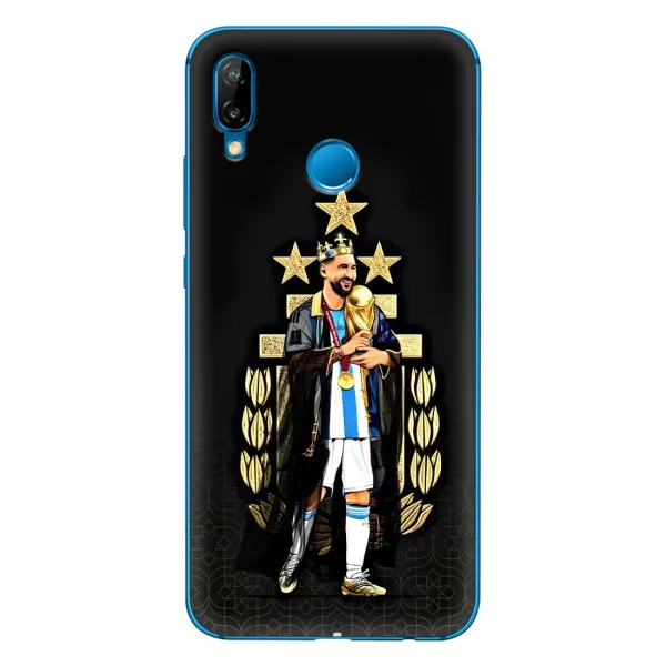 Чехол с принтом «Месси Король» для Huawei P20 Lite (2019)