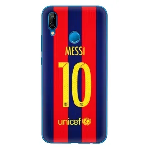 Чехлы Месси для Huawei P20 Lite (2019) (AlphaPrint) (Messi Barca 10)