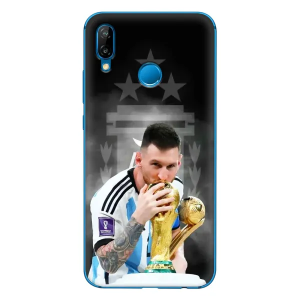Чехол с принтом «Месси Чемпион» для Huawei P20 Lite (2019)