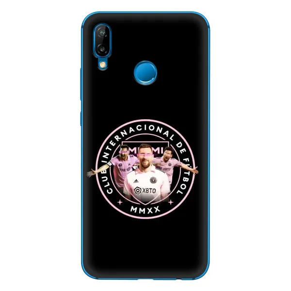 Чехол с принтом «Месси в лого» для Huawei P20 Lite (2019)