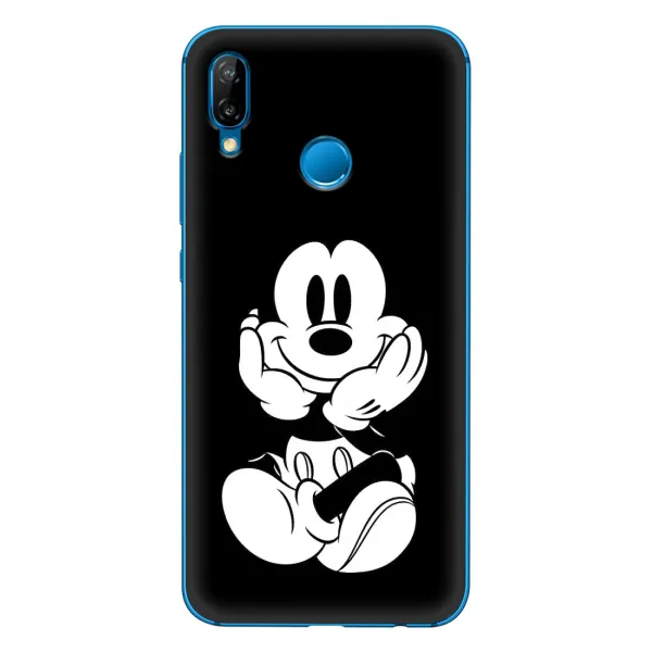 Чохол з принтом «Маус на чорному» для Huawei P20 Lite (2019) Чохол з принтом «Маус на чорному» для Huawei P20 Lite (2019)