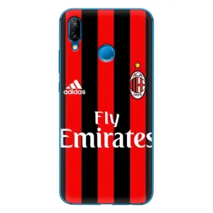 Чехлы для Huawei P20 Lite (2019) (VPrint) - Футбольные клубы (Milan)