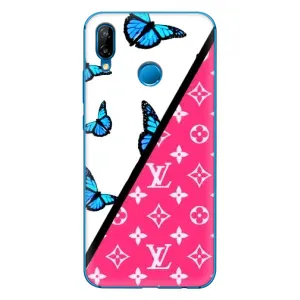 Брендновые Чехлы для Huawei P20 Lite (2019) - (PREMIUMPrint) (Мода LV)