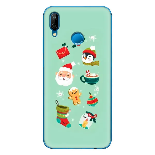 Чехол с принтом «Настроение НГ» для Huawei P20 Lite (2019)