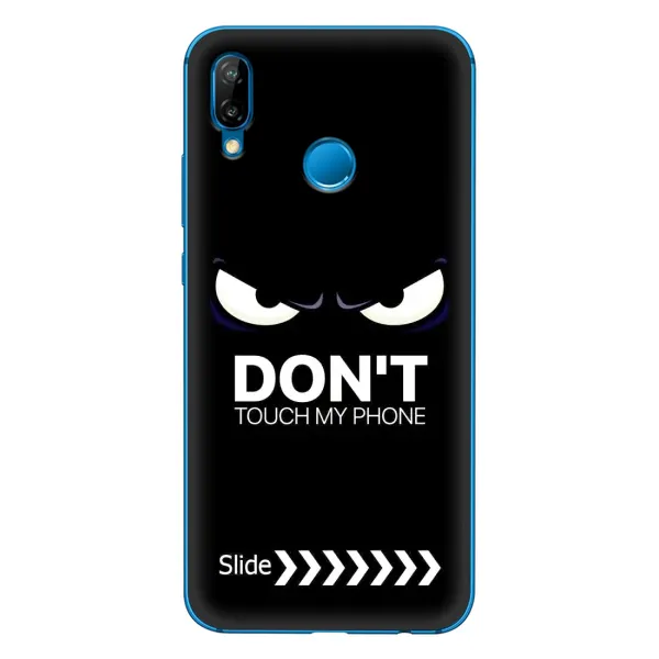 Чехол с принтом «Не трогай телефон» для Huawei P20 Lite (2019)