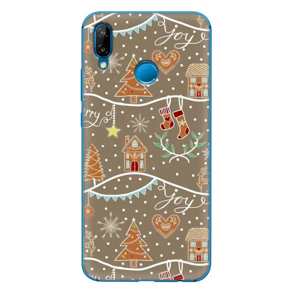 Чехол с принтом «Новогодние пряники» для Huawei P20 Lite (2019) Чехол с принтом «Новогодние пряники» для Huawei P20 Lite (2019)