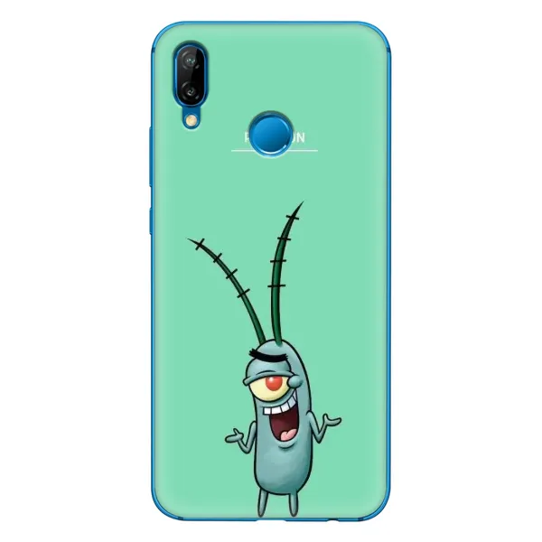 Чохол з принтом «Персонаж Планктон» для Huawei P20 Lite (2019)