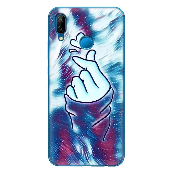 Чехол с принтом «Радужное сердце» для Huawei P20 Lite (2019) Чехол с принтом «Радужное сердце» для Huawei P20 Lite (2019)