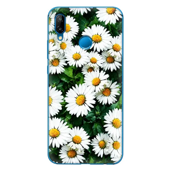 Чехол с принтом «Ромашки» для Huawei P20 Lite (2019)
