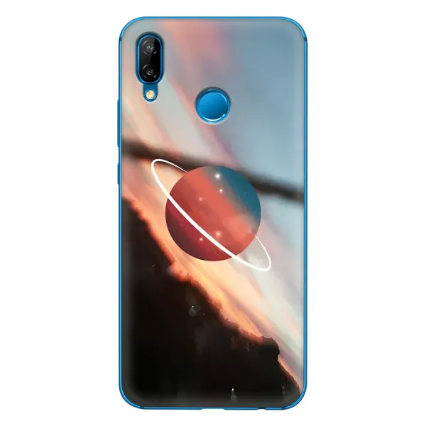 Чехол с принтом «Сатурн» для Huawei P20 Lite (2019)
