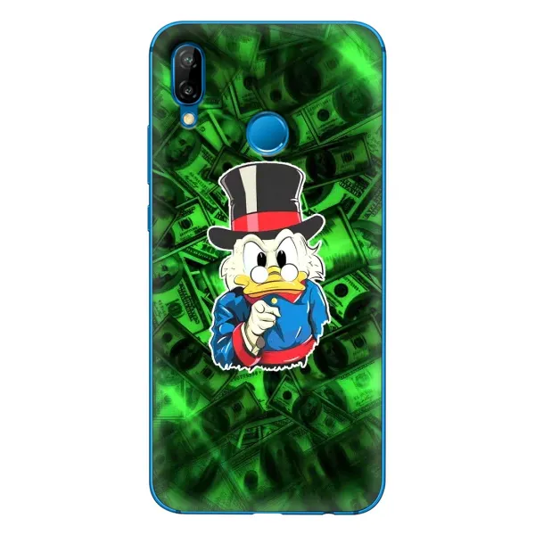 Чехол с принтом «Скрудж МакДак» для Huawei P20 Lite (2019)