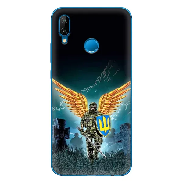 Чехол с принтом «Солдат ЗСУ» для Huawei P20 Lite (2019)