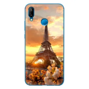 Чохол Ейфелева Вежа Huawei P20 Lite (2019) - (AlphaPrint) (Сонячня вежа)