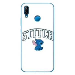 Чехол с принтом Стич на Huawei P20 Lite (2019) (Стич лого)