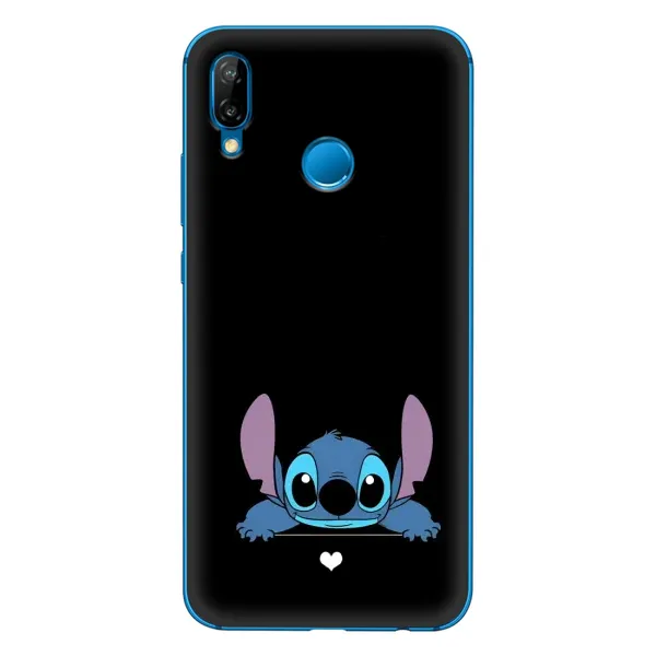 Чехол с принтом «Стич на черном» для Huawei P20 Lite (2019)
