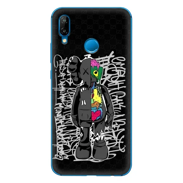 Чехол с принтом «Стиль Bearbrick» для Huawei P20 Lite (2019)