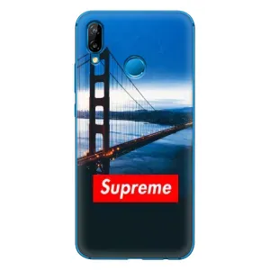 Чехол для Huawei P20 Lite (2019) с картинкой Supreme (AlphaPrint) (Стиль Supreme)