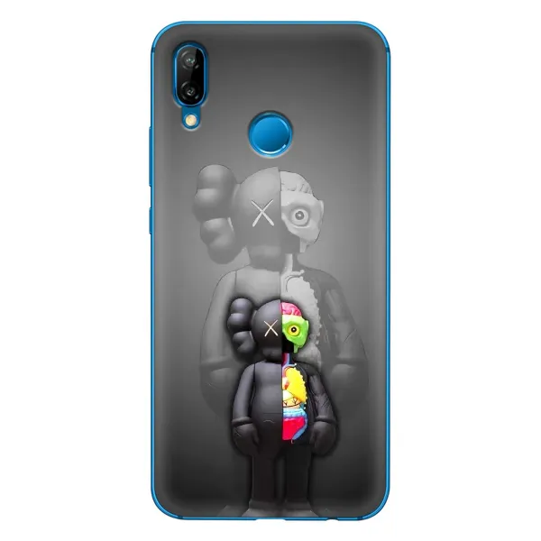 Чехол с принтом «Тело Bearbrick» для Huawei P20 Lite (2019)
