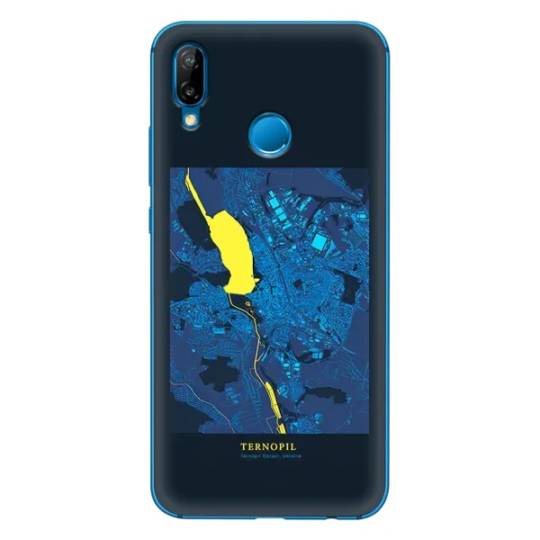 Чехол с принтом «Тернополь» для Huawei P20 Lite (2019)