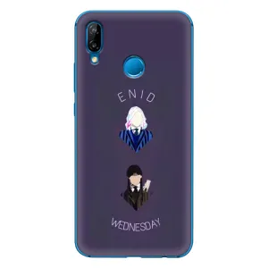 Чехлы Венсдей на Huawei P20 Lite (2019) Уэнсдей (AlphaPrint) (Уэнздей и подруга)