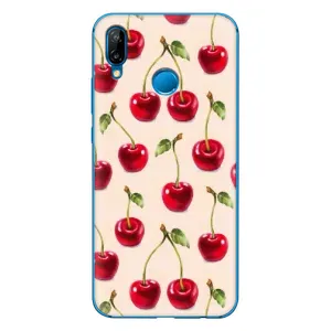 Чохли з фруктами для Huawei P20 Lite (2019) (VPrint) (Черешня)