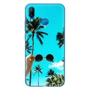 Силіконовий чохол з КАРТИНКАМИ літо для Huawei P20 Lite (2019) (AlphaPrint) (Погляд літо)