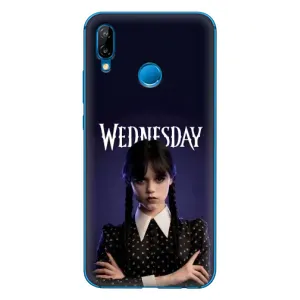 Силиконовый чехол с картинкой для Huawei P20 Lite (2019) (Wednesday)