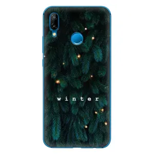 Новогодние, Праздничные Чехлы для Huawei P20 Lite (2019) - 2024 год (Winter)