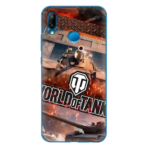 Чехол с принтом «World of Tanks» для Huawei P20 Lite (2019) Чехол с принтом «World of Tanks» для Huawei P20 Lite (2019)