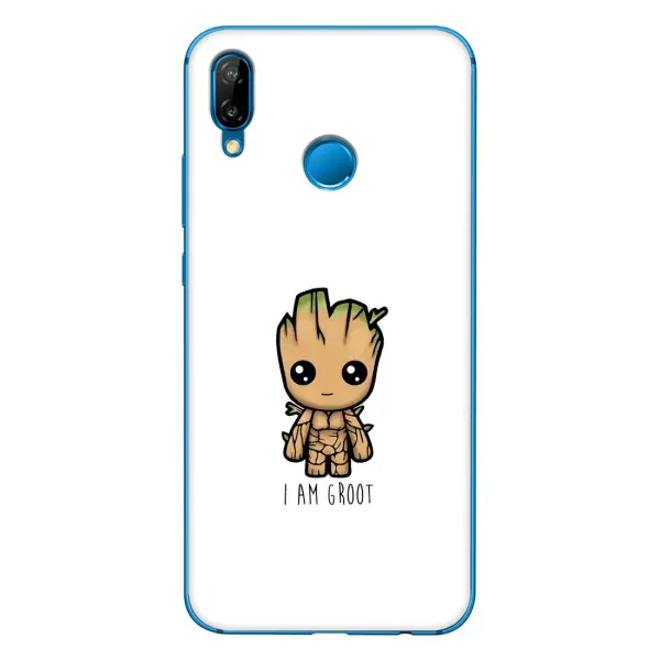 Чехол с принтом «Я есть Грут» для Huawei P20 Lite (2019)