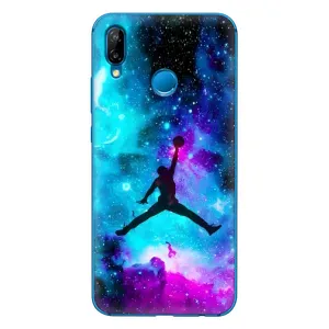Чехлы для Huawei P20 Lite (2019) - с картинкой JORDAN (AlphaPrint) (Яркий Джордан)