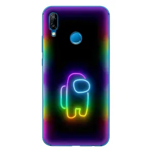Чохли Амонг Ас для Huawei P20 Lite (2019) (AlphaPrint) (Яскравий скін)