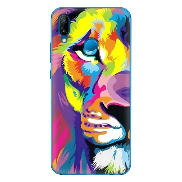 Чехол с принтом «Яркий Лев» для Huawei P20 Lite (2019)