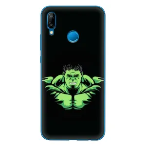 Чехлы с героями Марвел Huawei P20 Lite (2019) (VPrint) (Зелёный Халк)
